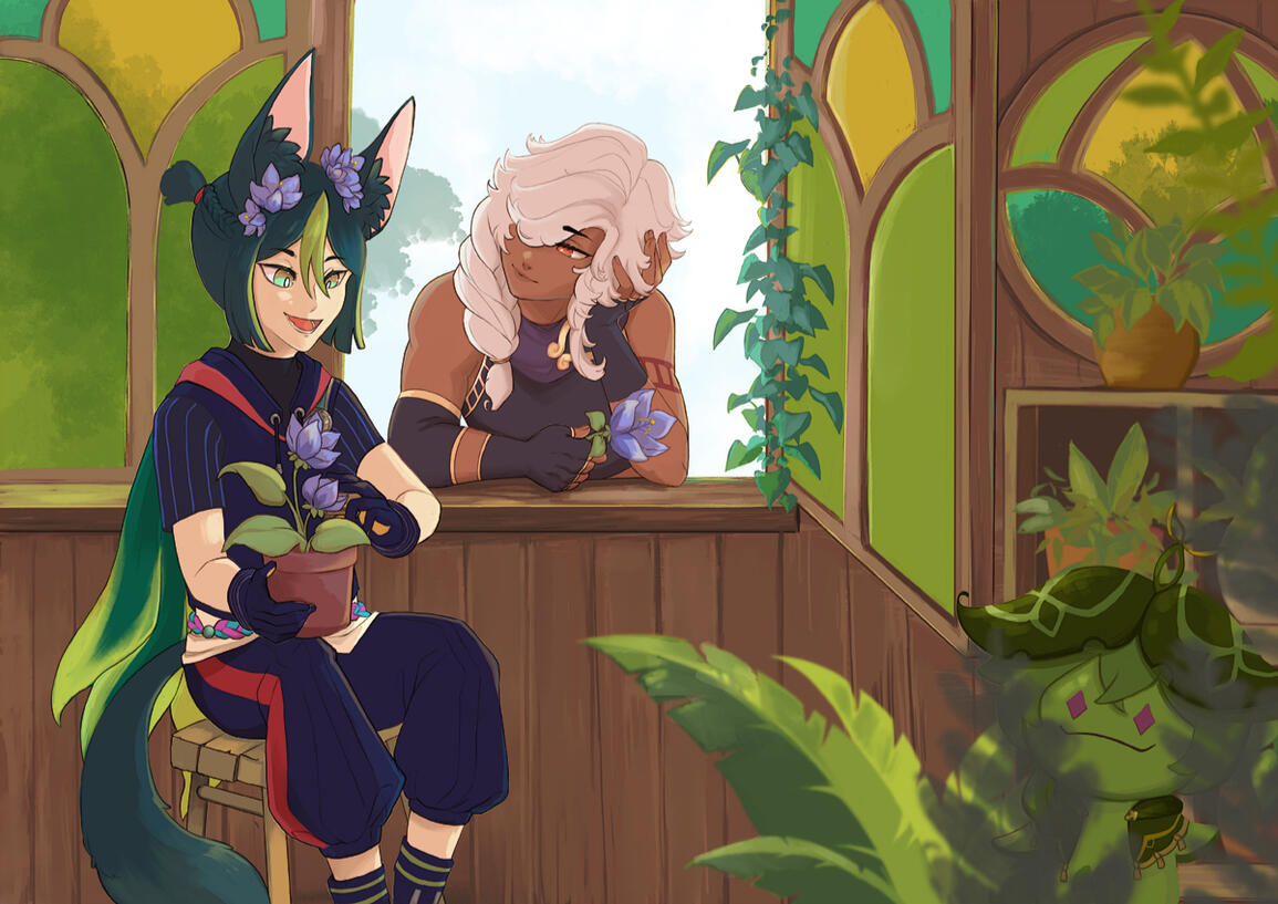 Fabled Gardens Tighcynari zine contribution